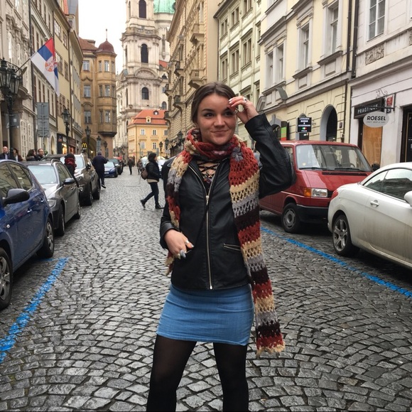 Blue denim skirt - Picture 4 of 4